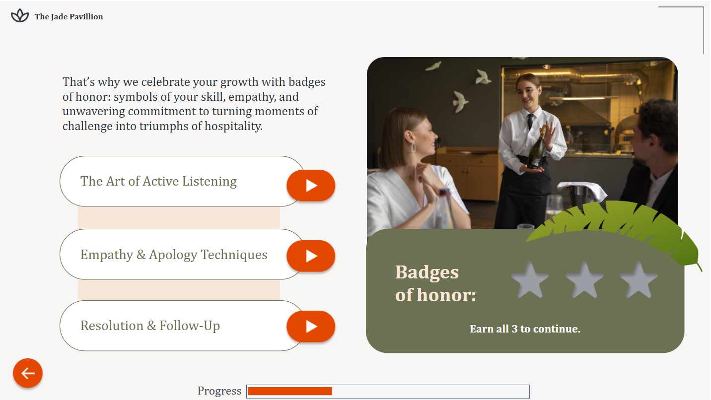 Menu slide 1